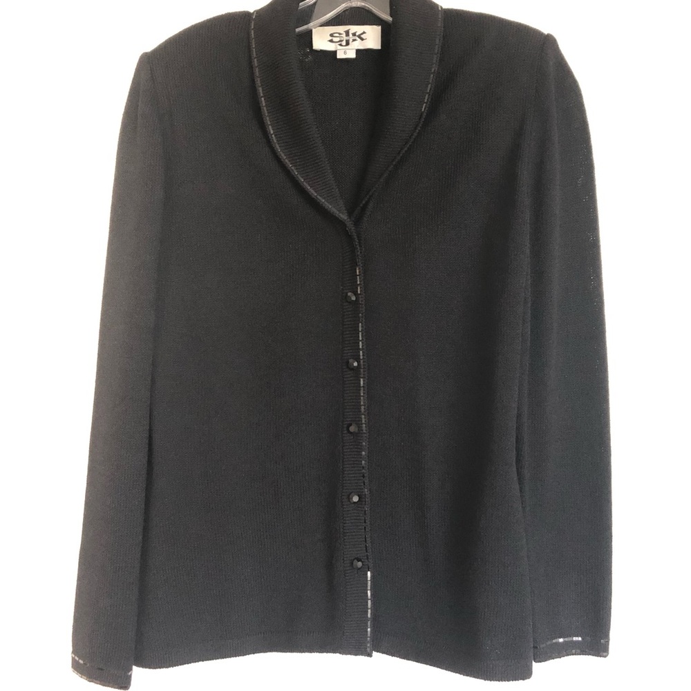 St. John Black Suit and Skirt